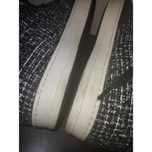 P448 Women's Sneakers EU 39 / US 8 Low Top Tweed Glitter John Shaka Black - Picture 16 of 16